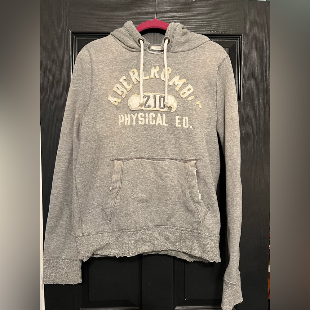 Abercrombie distressed hoodie